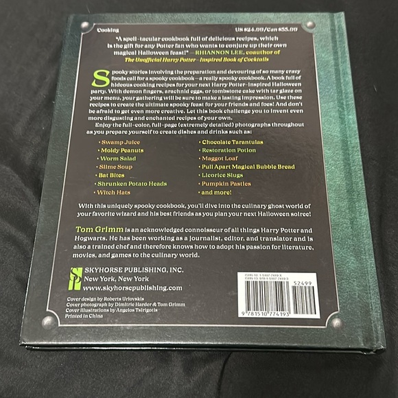 The Unofficial Halloween Cookbook For Harry Potter Fans - Picture 2 of 3